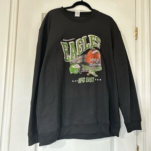 Eagles football crewneck